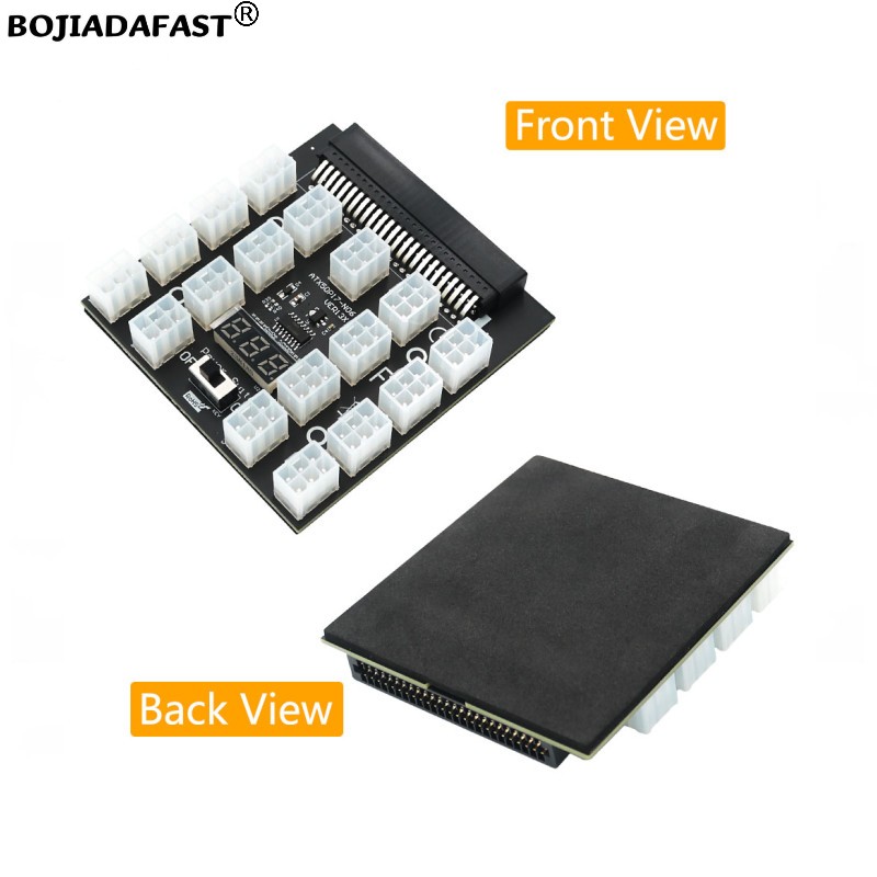 17 * PCI-E 6Pin Connector Brea - 2400W Server Psu Breakout Board ulasan dan harga